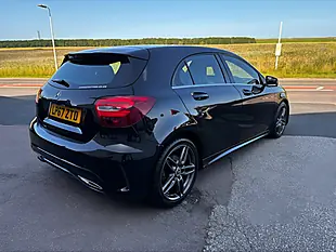 Used 2018 Mercedes-Benz a Class AMG Line Black - Interior and Exterior details 5