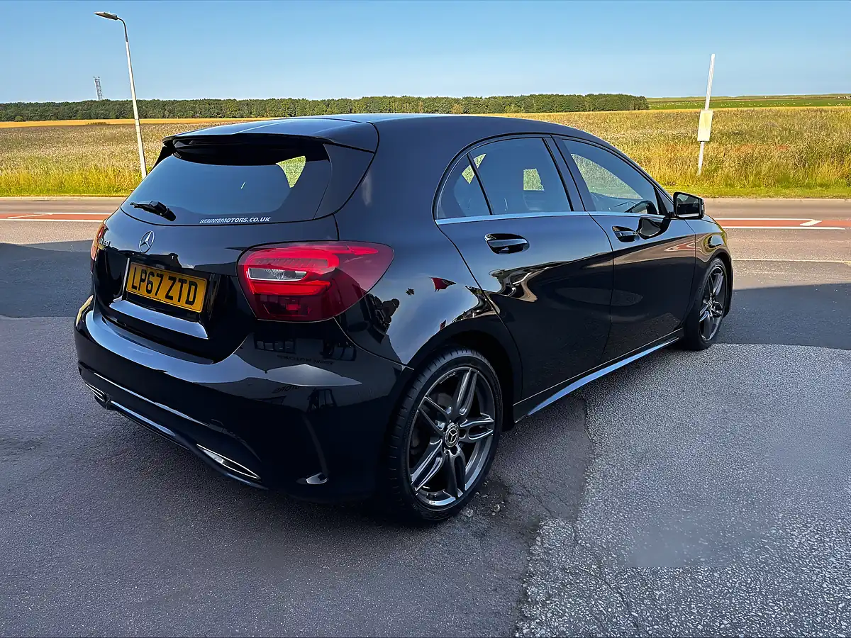 Used 2018 Mercedes-Benz a Class AMG Line Black - Interior and Exterior details 5