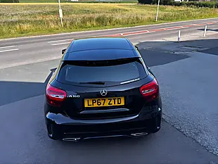 Used 2018 Mercedes-Benz a Class AMG Line Black - Interior and Exterior details 6