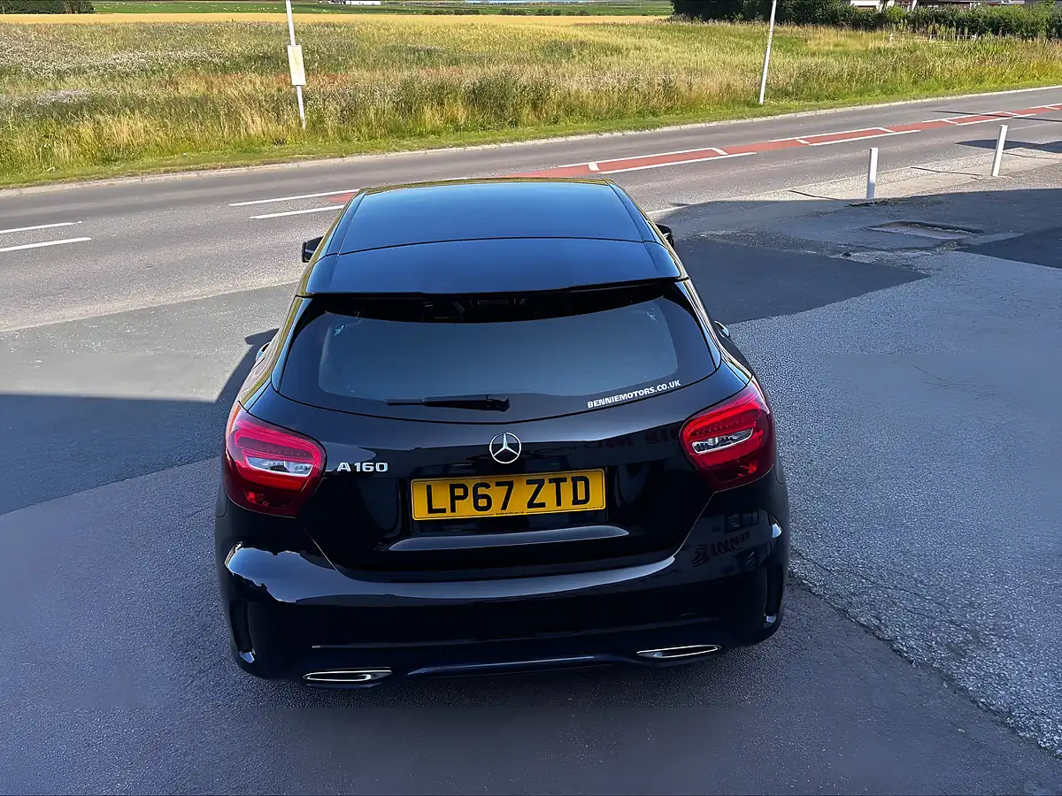 Used 2018 Mercedes-Benz a Class AMG Line Black - Interior and Exterior details 6