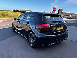 Used 2018 Mercedes-Benz a Class AMG Line Black - Interior and Exterior details 7