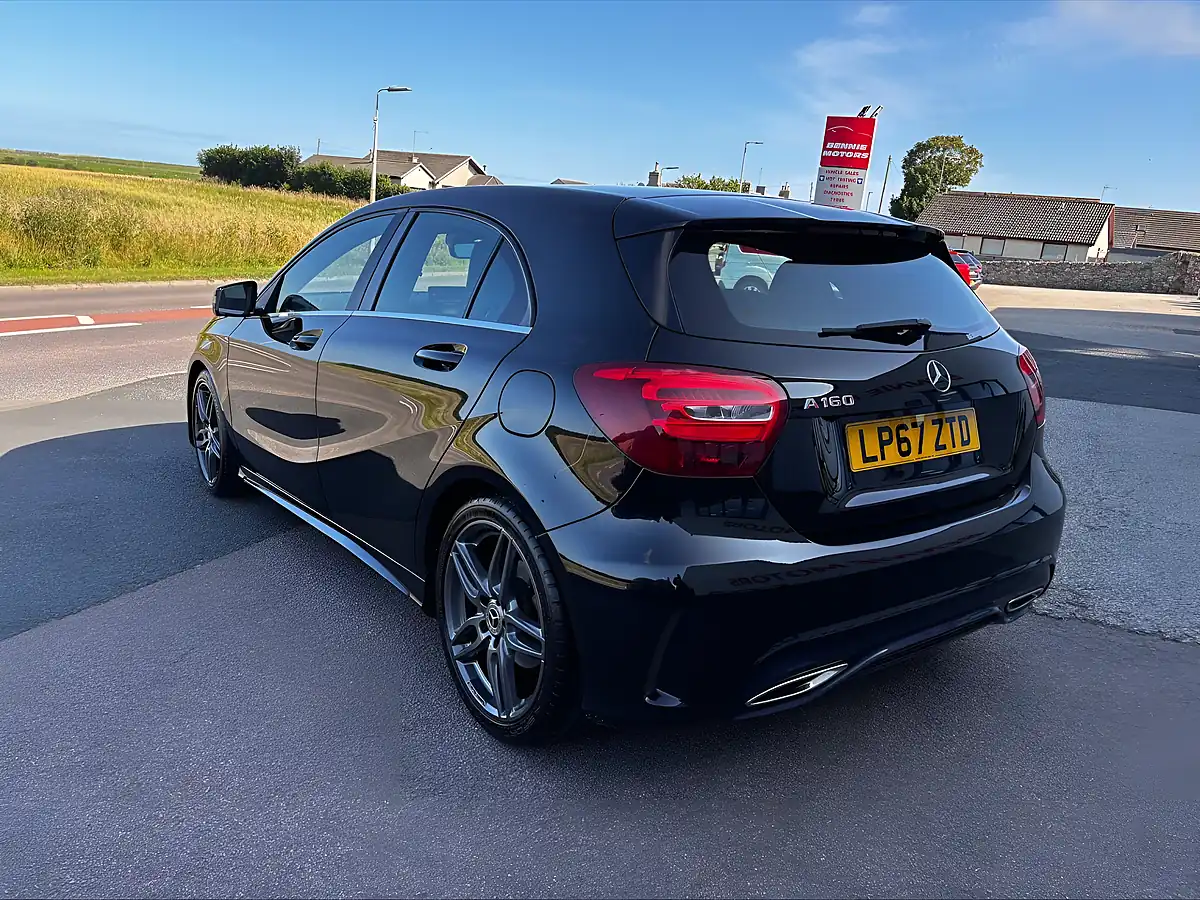 Used 2018 Mercedes-Benz a Class AMG Line Black - Interior and Exterior details 7