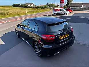 Used 2018 Mercedes-Benz a Class AMG Line Black - Interior and Exterior details 8