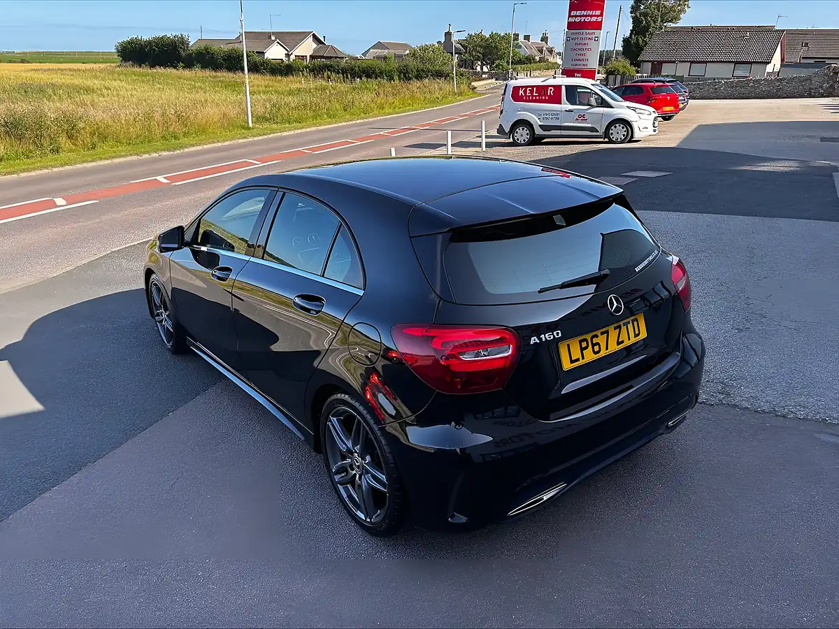 Used 2018 Mercedes-Benz a Class AMG Line Black - Interior and Exterior details 8