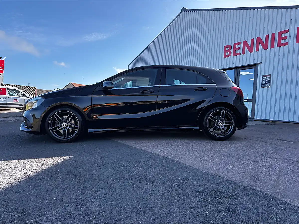 Used 2018 Mercedes-Benz a Class AMG Line Black - Interior and Exterior details 9