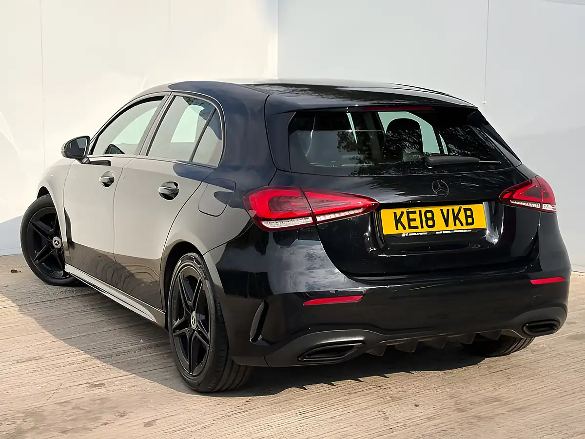 Used 2018 Mercedes-Benz a Class AMG Line Black - Interior and Exterior details 14