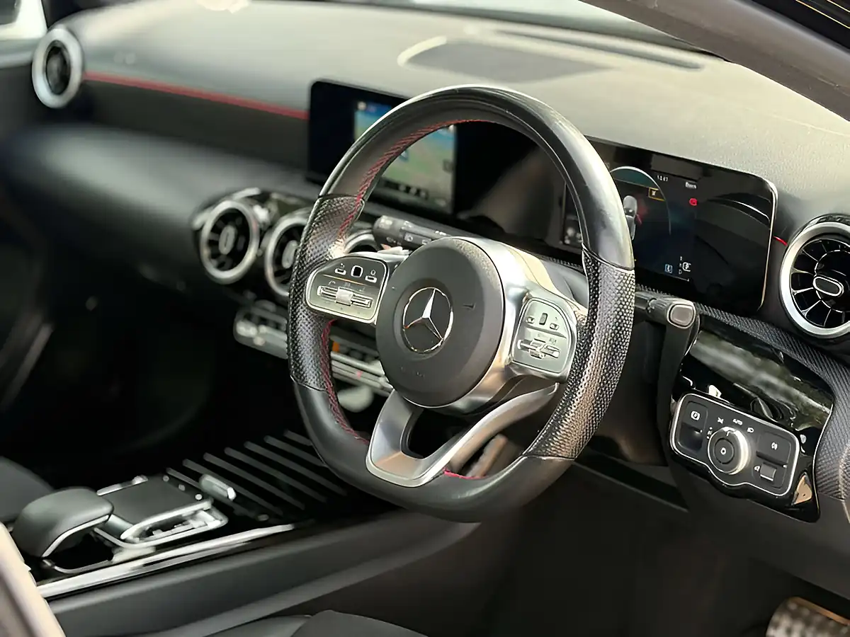 Used 2018 Mercedes-Benz a Class AMG Line Black - Interior and Exterior details 9