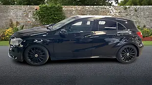 Used 2018 Mercedes-Benz a Class AMG Line Black - Interior and Exterior details 6
