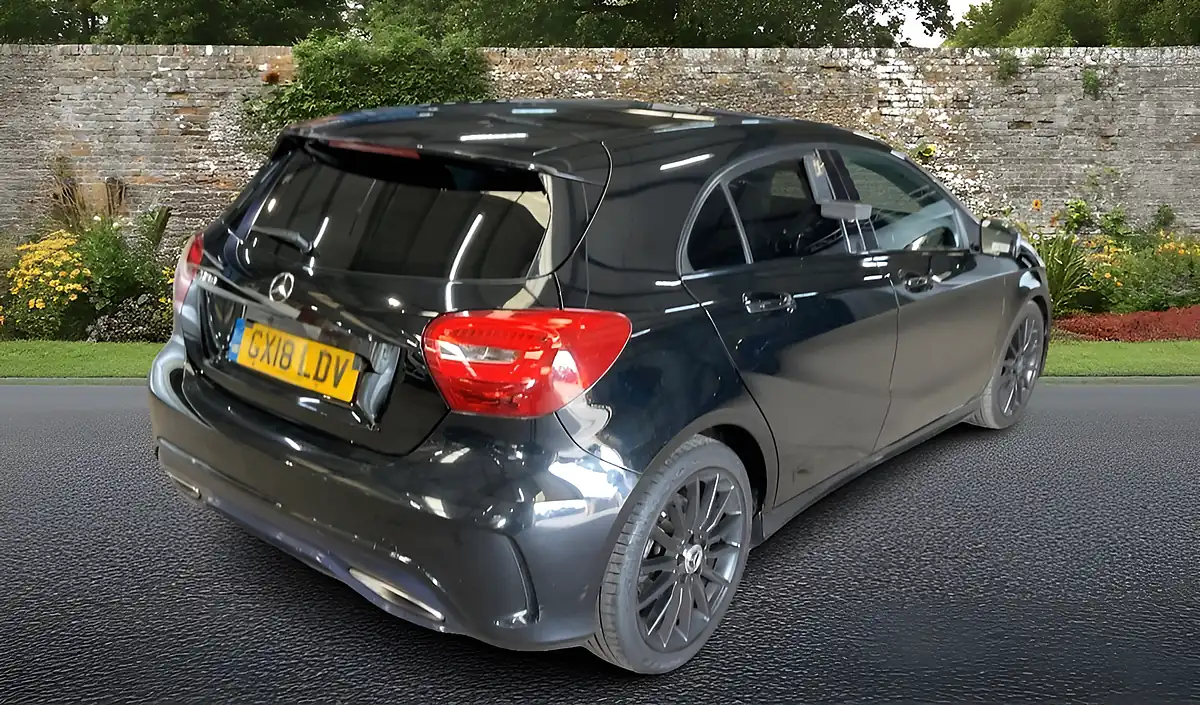 Used 2018 Mercedes-Benz a Class AMG Line Black - Interior and Exterior details 7