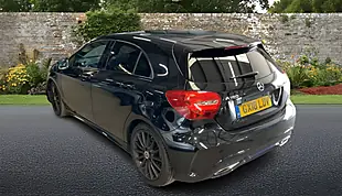 Used 2018 Mercedes-Benz a Class AMG Line Black - Interior and Exterior details 8