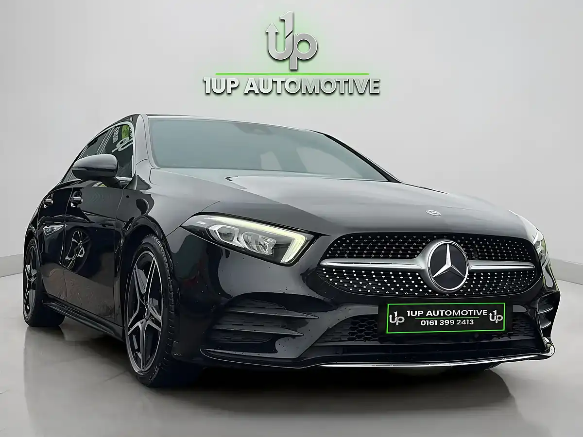 Used 2018 Mercedes-Benz a Class AMG Line Black - Interior and Exterior details 2