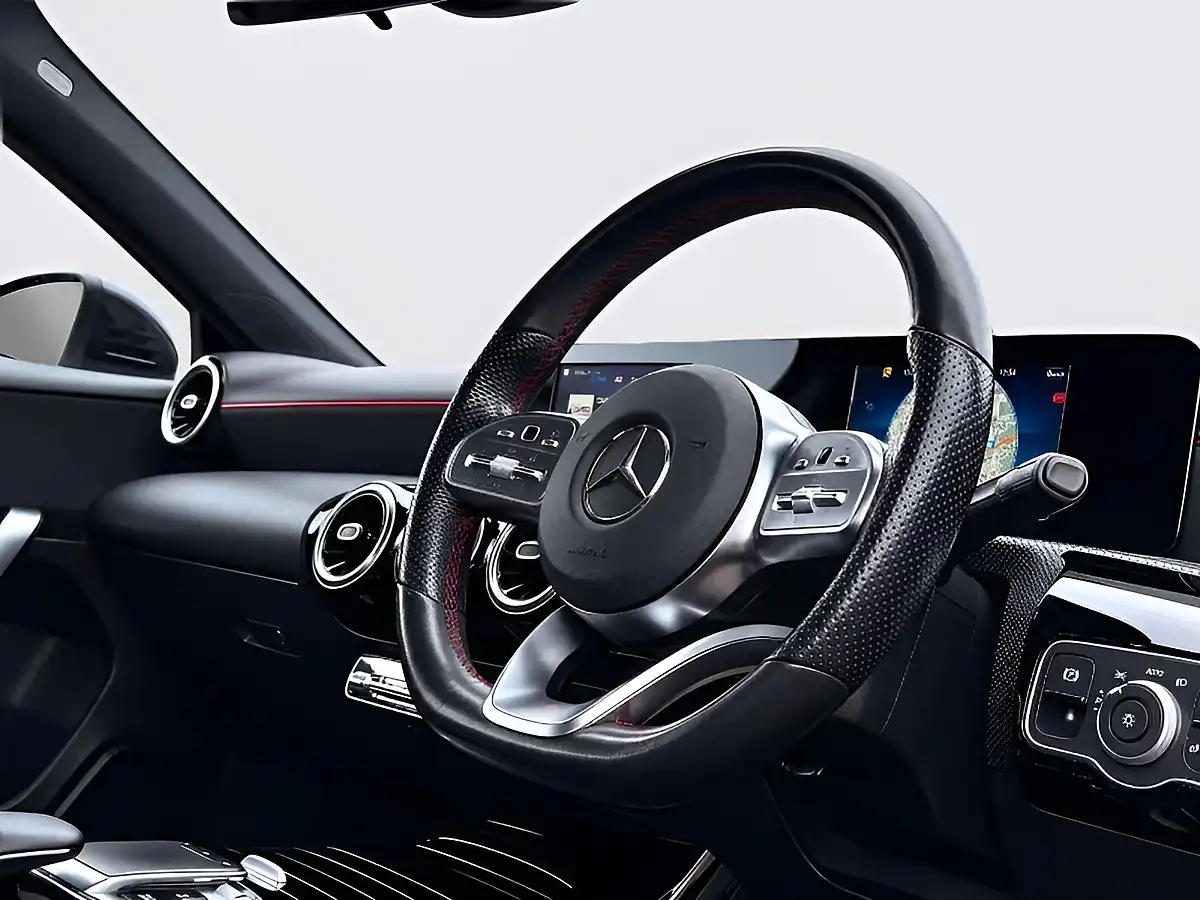 Used 2018 Mercedes-Benz a Class AMG Line Black - Interior and Exterior details 11