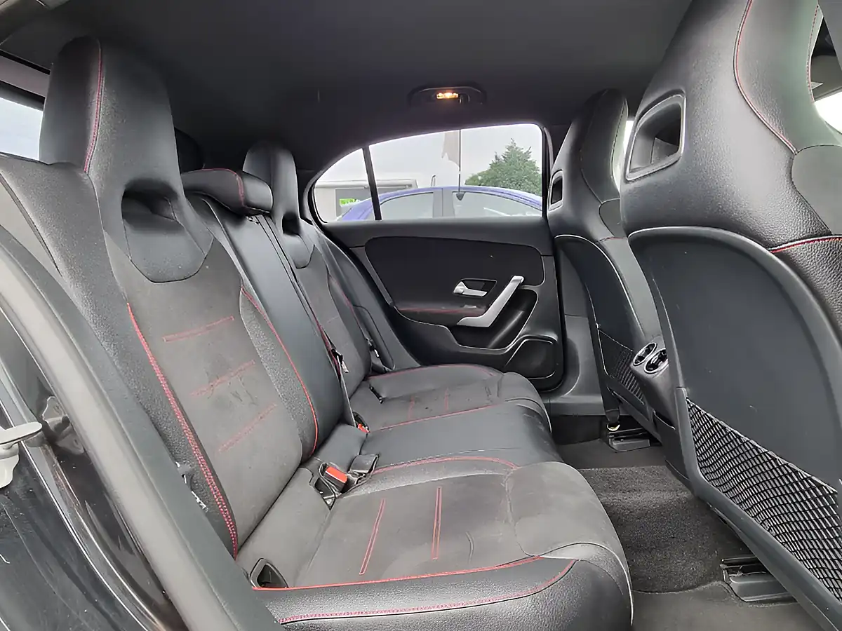Used 2018 Mercedes-Benz a Class AMG Line (executive) Black - Interior and Exterior details 11