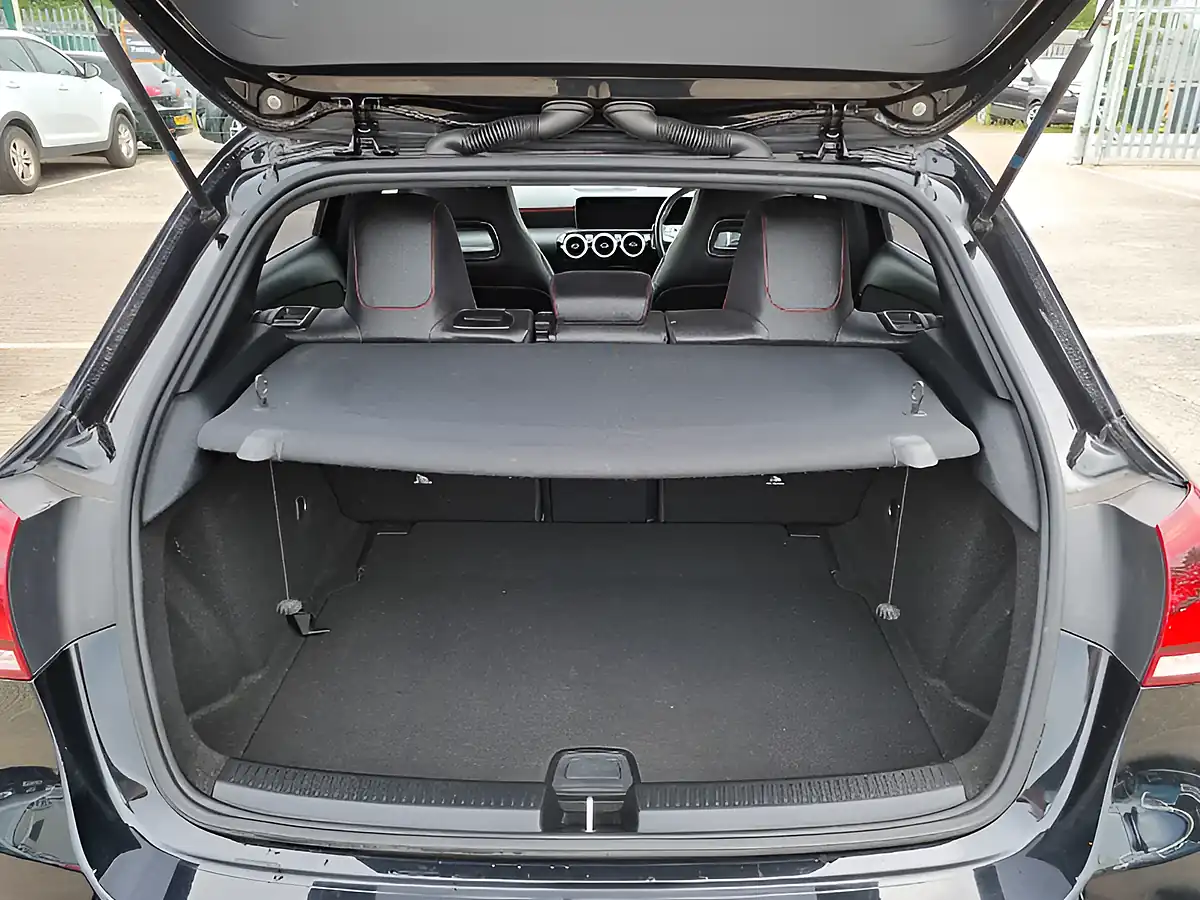 Used 2018 Mercedes-Benz a Class AMG Line (executive) Black - Interior and Exterior details 12