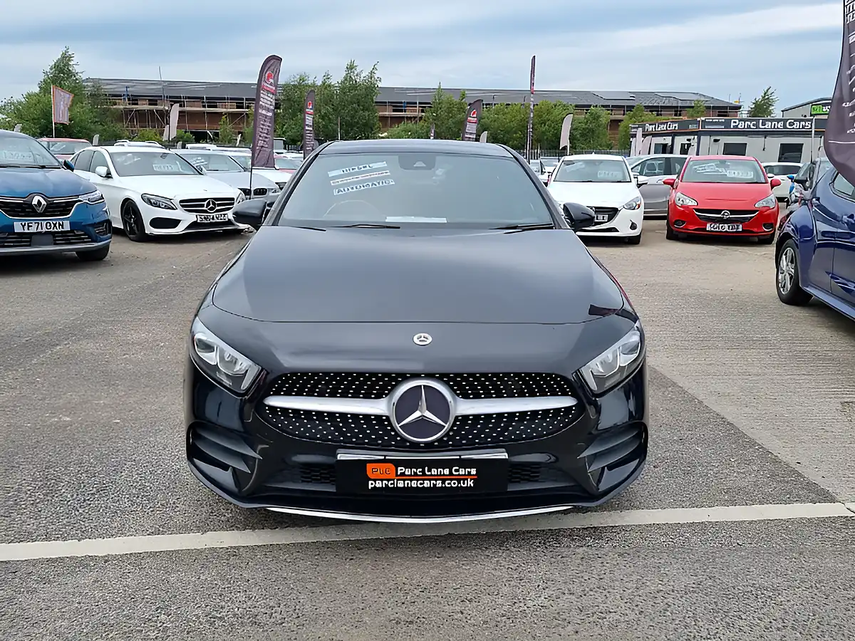 Used 2018 Mercedes-Benz a Class AMG Line (executive) Black - Interior and Exterior details 2