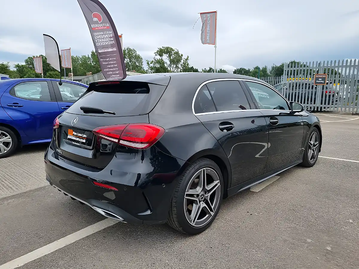 Used 2018 Mercedes-Benz a Class AMG Line (executive) Black - Interior and Exterior details 3