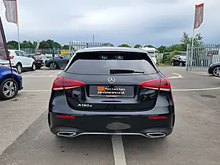 Used 2018 Mercedes-Benz a Class AMG Line (executive) Black - Interior and Exterior details 5