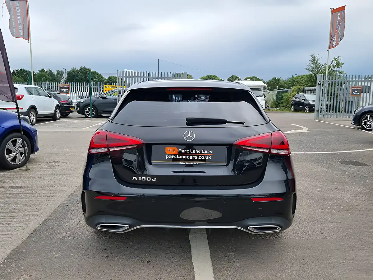 Used 2018 Mercedes-Benz a Class AMG Line (executive) Black - Interior and Exterior details 5