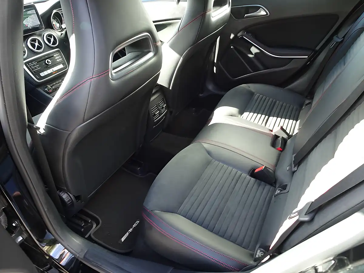 Used 2018 Mercedes-Benz a Class AMG Line Executive Black - Interior and Exterior details 16