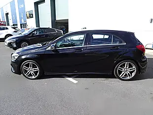 Used 2018 Mercedes-Benz a Class AMG Line Executive Black - Interior and Exterior details 17