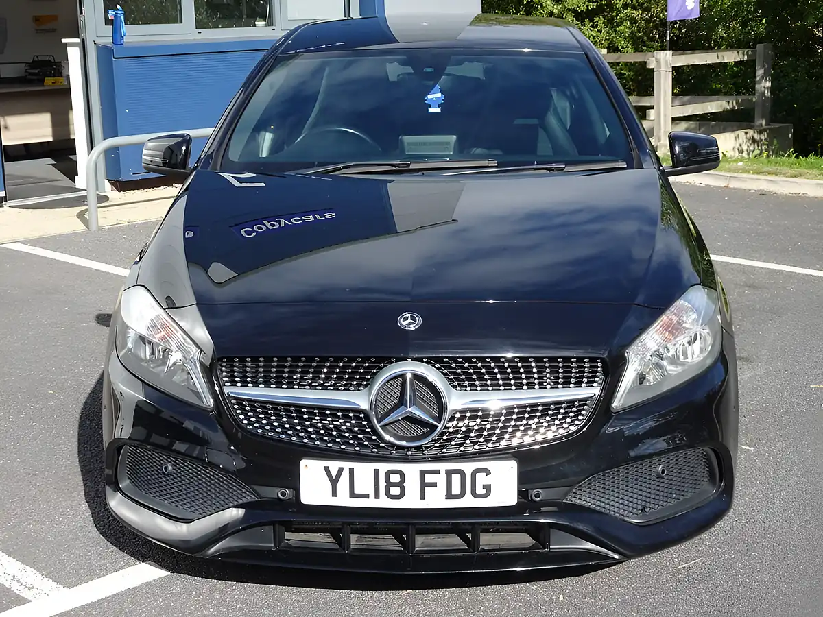 Used 2018 Mercedes-Benz a Class AMG Line Executive Black - Interior and Exterior details 4