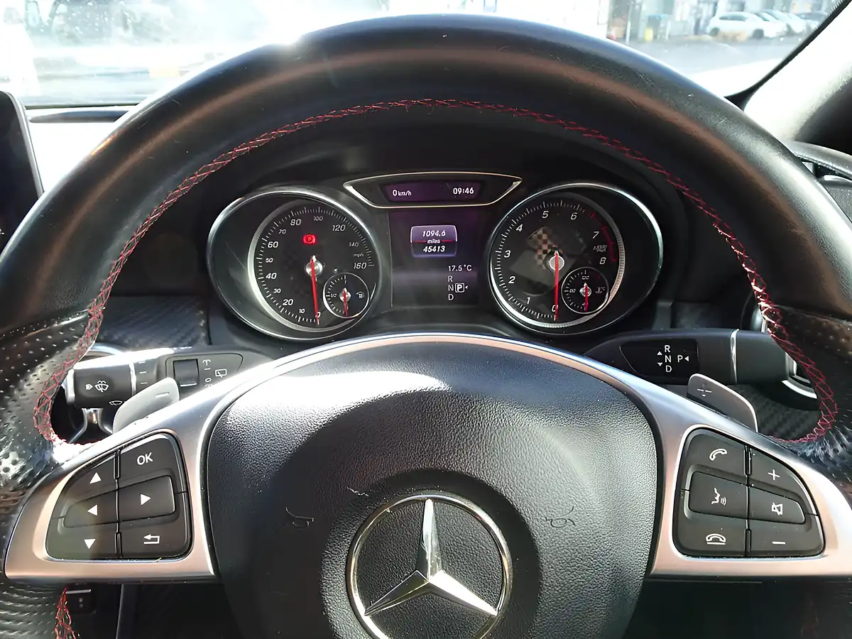 Used 2018 Mercedes-Benz a Class AMG Line Executive Black - Interior and Exterior details 5