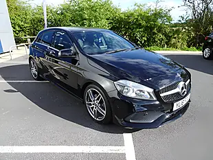 Used 2018 Mercedes-Benz a Class AMG Line Executive Black - Interior and Exterior details 6