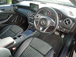 Used 2018 Mercedes-Benz a Class AMG Line Executive Black - Interior and Exterior details 7
