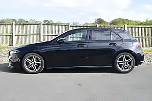 Used 2018 Mercedes-Benz a-Class AMG Line Executive Cosmos Black - Interior and Exterior details 11