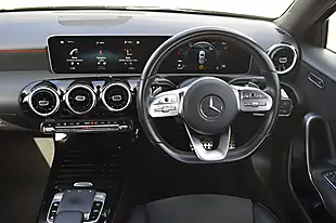 Used 2018 Mercedes-Benz a-Class AMG Line Executive Cosmos Black - Interior and Exterior details 4