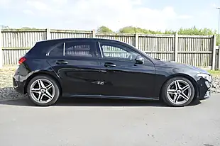 Used 2018 Mercedes-Benz a-Class AMG Line Executive Cosmos Black - Interior and Exterior details 6