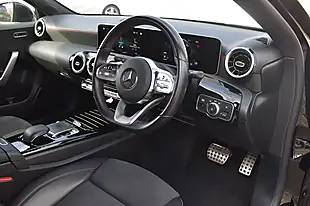 Used 2018 Mercedes-Benz a-Class AMG Line Executive Cosmos Black - Interior and Exterior details 7