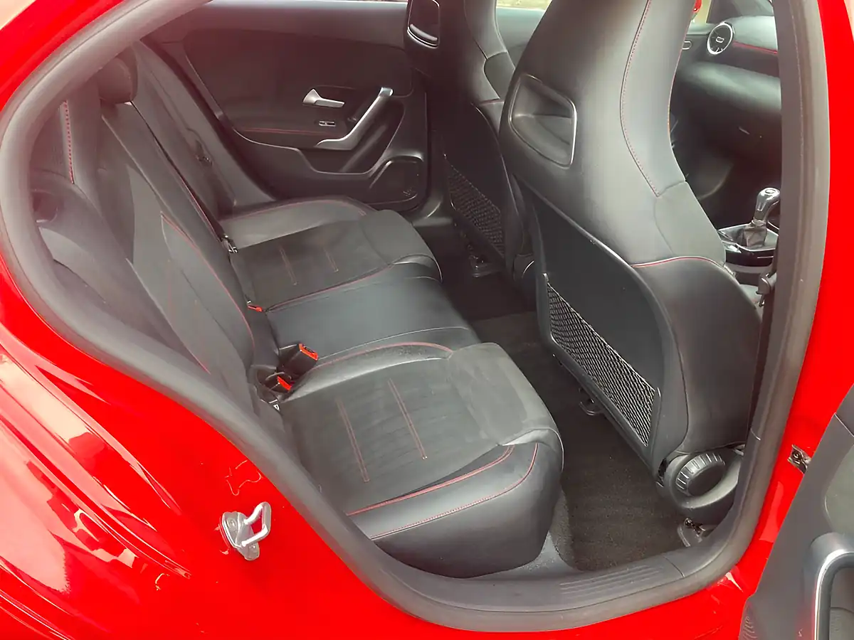 Used 2018 Mercedes-Benz a-Class AMG Line Executive Red - Interior and Exterior details 7