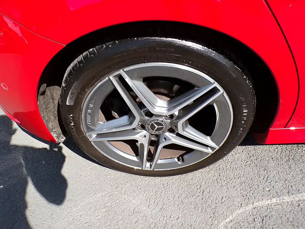 Used 2018 Mercedes-Benz a Class AMG Line Executive Red - Interior and Exterior details 18