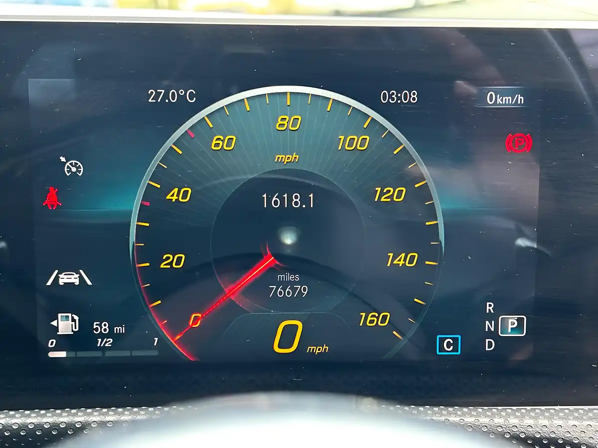 Used 2018 Mercedes-Benz a Class AMG Line Executive White - Interior and Exterior details 13