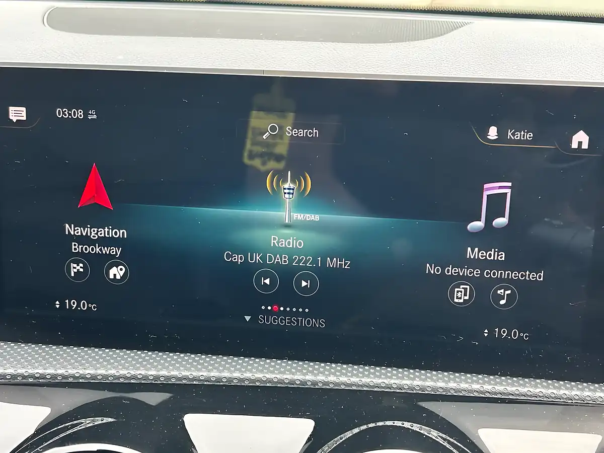 Used 2018 Mercedes-Benz a Class AMG Line Executive White - Interior and Exterior details 18