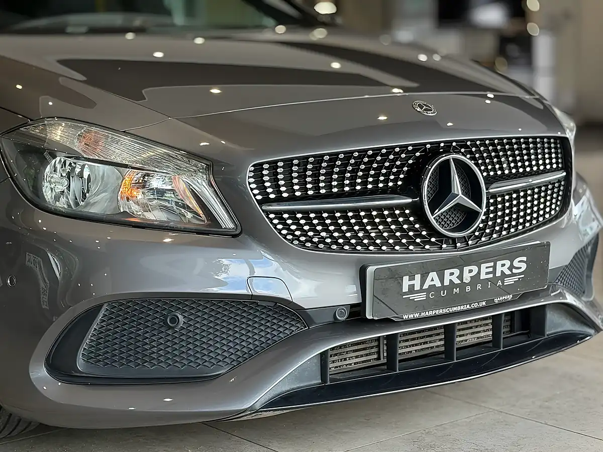Used 2018 Mercedes-Benz a Class AMG Line Grey - Interior and Exterior details 11