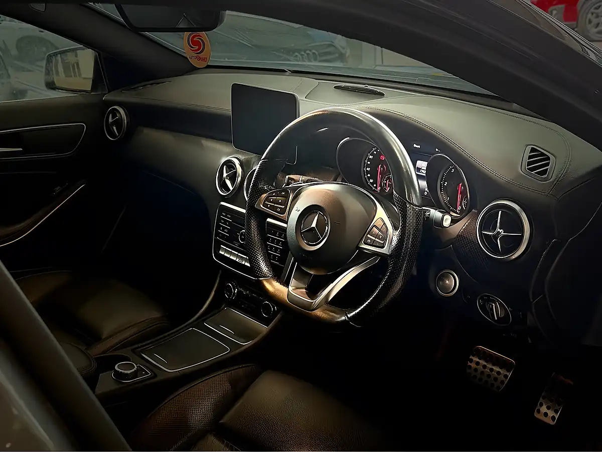 Used 2018 Mercedes-Benz a Class AMG Line Grey - Interior and Exterior details 12