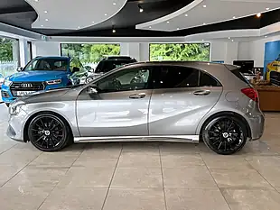 Used 2018 Mercedes-Benz a Class AMG Line Grey - Interior and Exterior details 5