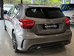Used 2018 Mercedes-Benz a Class AMG Line Grey - Interior and Exterior details 6