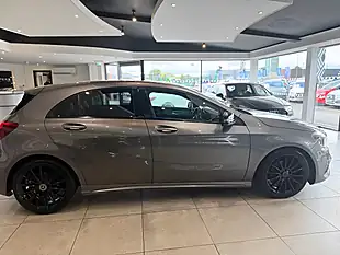 Used 2018 Mercedes-Benz a Class AMG Line Grey - Interior and Exterior details 9