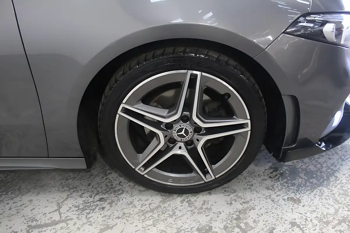 Used 2018 Mercedes-Benz a Class AMG Line Grey - Interior and Exterior details 19