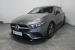 Used 2018 Mercedes-Benz a Class AMG Line Grey - Interior and Exterior details 2