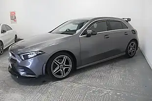 Used 2018 Mercedes-Benz a Class AMG Line Grey - Interior and Exterior details 4
