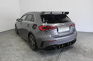 Used 2018 Mercedes-Benz a Class AMG Line Grey - Interior and Exterior details 5
