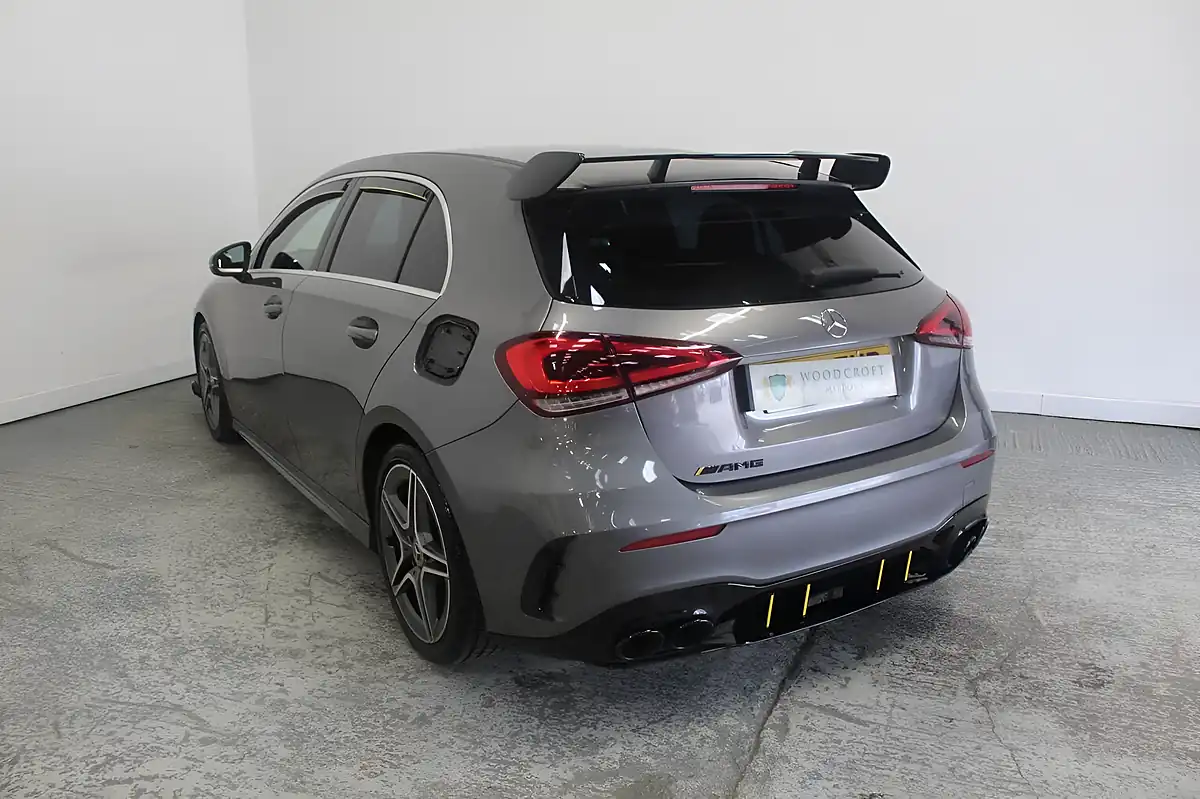 Used 2018 Mercedes-Benz a Class AMG Line Grey - Interior and Exterior details 5