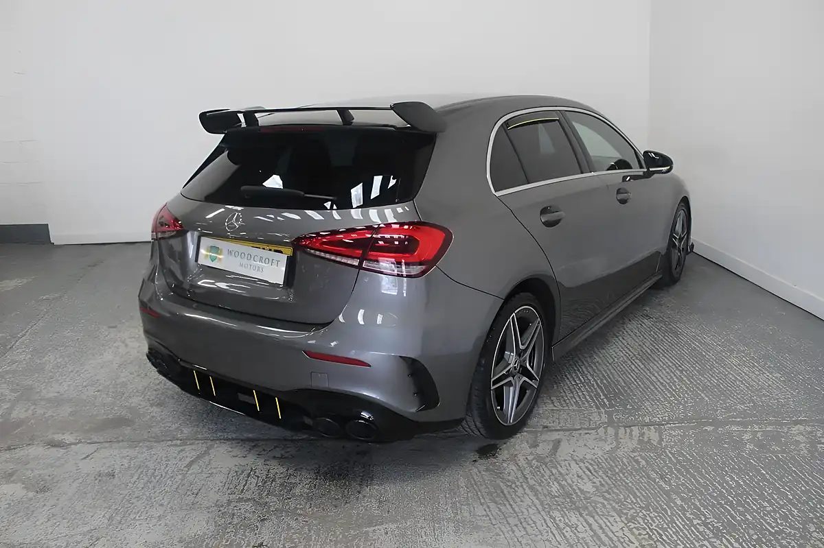 Used 2018 Mercedes-Benz a Class AMG Line Grey - Interior and Exterior details 6
