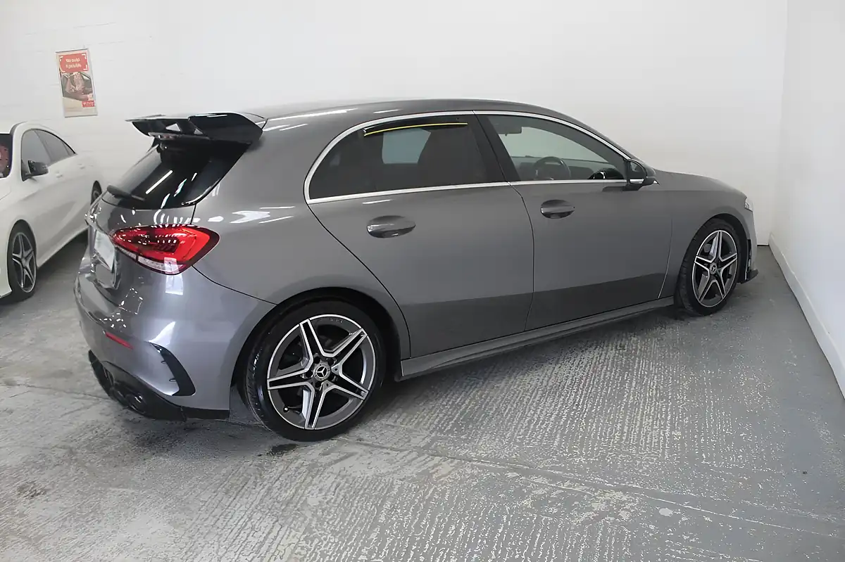 Used 2018 Mercedes-Benz a Class AMG Line Grey - Interior and Exterior details 8