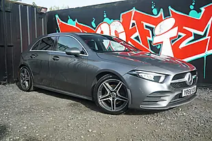 Used 2018 Mercedes-Benz a Class AMG Line Grey - Interior and Exterior details 13