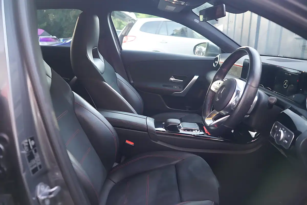 Used 2018 Mercedes-Benz a Class AMG Line Grey - Interior and Exterior details 15